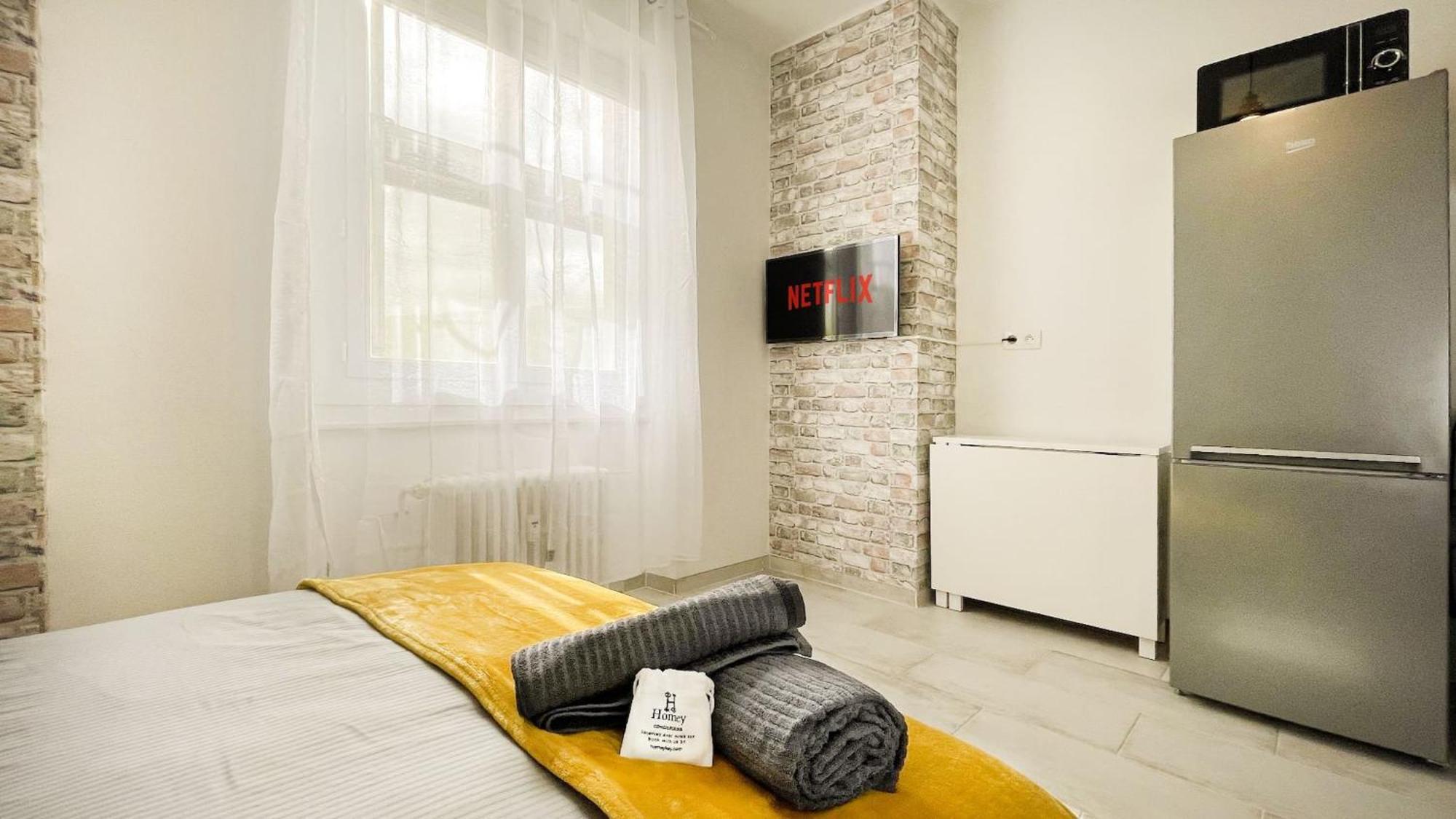 Homey Keola - Parking Prive Gratuit - Aux Portes De Geneve - Au Pied Du Tram - Appartement Avec 1 Chambre Et Un Grand Salon Avec Un Canape-Lit Ambilly Exteriör bild