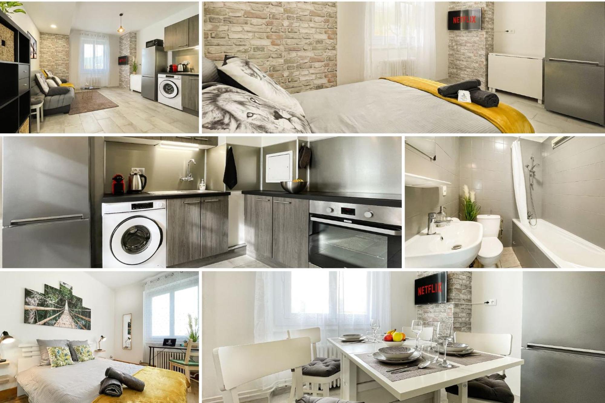 Homey Keola - Parking Prive Gratuit - Aux Portes De Geneve - Au Pied Du Tram - Appartement Avec 1 Chambre Et Un Grand Salon Avec Un Canape-Lit Ambilly Exteriör bild