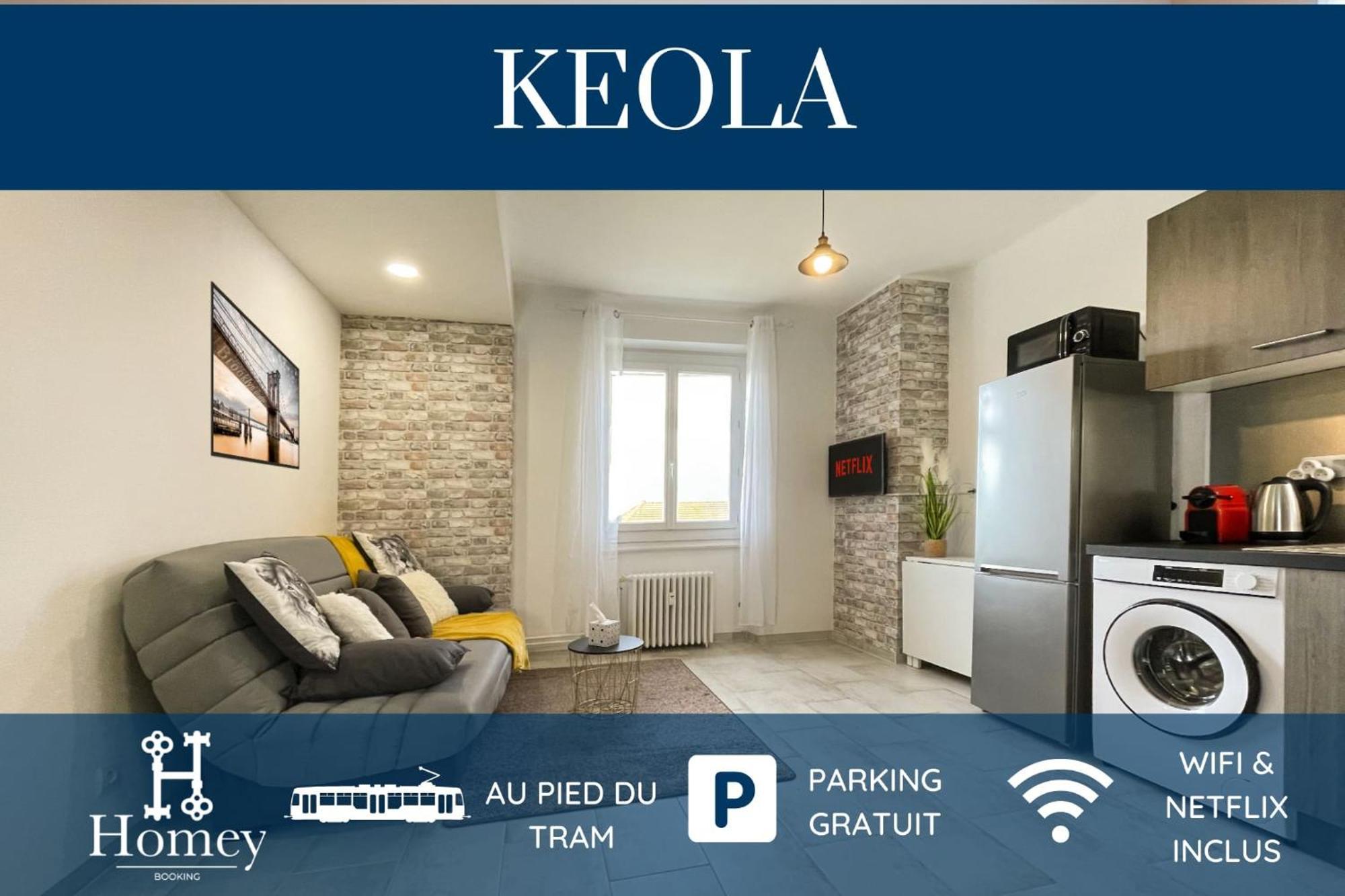 Homey Keola - Parking Prive Gratuit - Aux Portes De Geneve - Au Pied Du Tram - Appartement Avec 1 Chambre Et Un Grand Salon Avec Un Canape-Lit Ambilly Exteriör bild